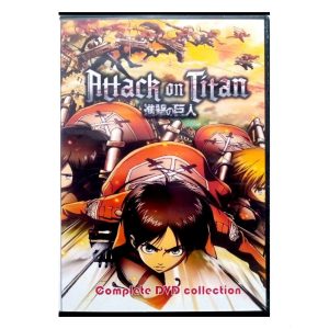 خرید پک DVD انیمه اتک آن تایتان اورجینال Attack on Titan سریال کامل