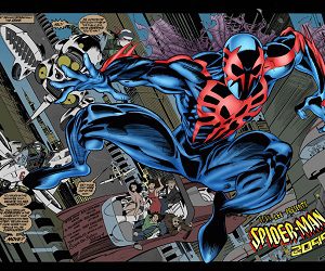 دانلود سری کامل کمیک اورجینال مرد عنکبوتی ۲۰۹۹ زبان اصلی انگلیسی Spider Man